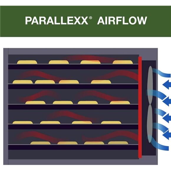 Electric Food Dehydrator Machine Adjustable Thermostat, Temperature Control - Picture 4 of 6